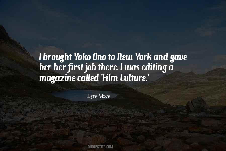 Quotes About Yoko Ono #911387