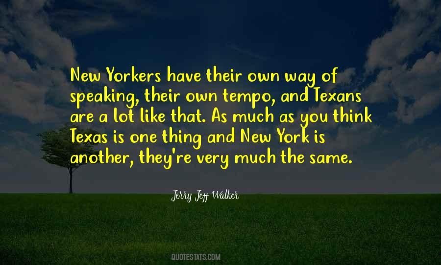 Quotes About Yorkers #903283