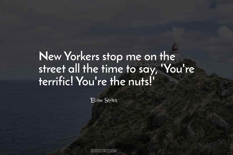 Quotes About Yorkers #93758