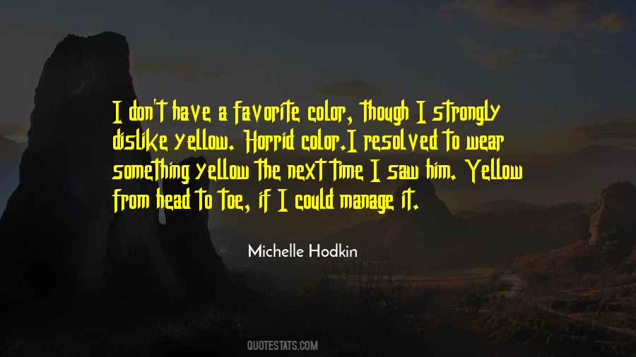 Quotes About Your Favorite Color #247139