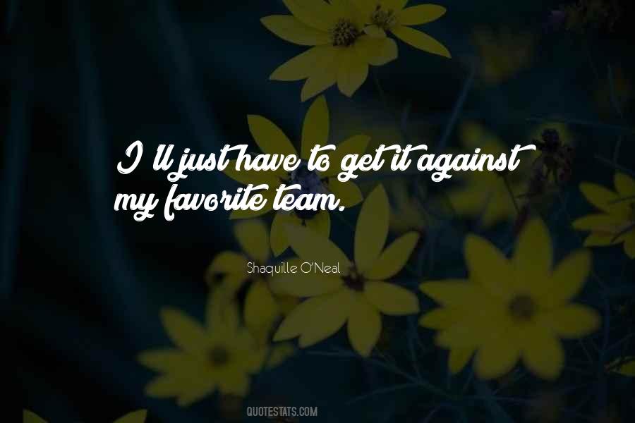 Quotes About Your Favorite Team #439437