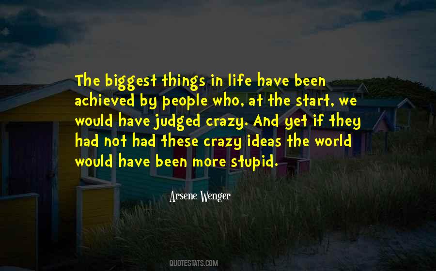 Quotes About Crazy Things In Life #1156521