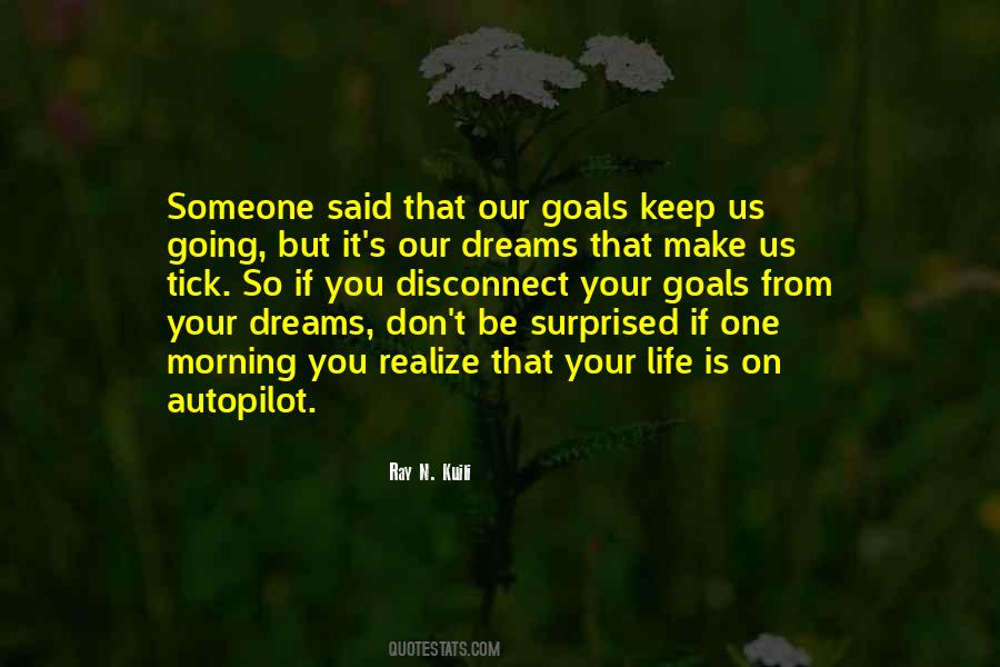Quotes About Your Goals #1390171
