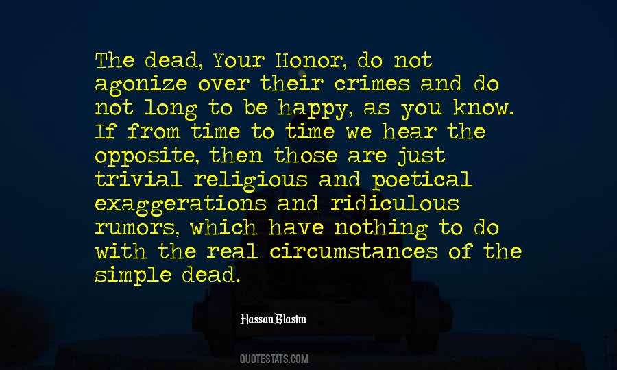 Quotes About Your Honor #1035877