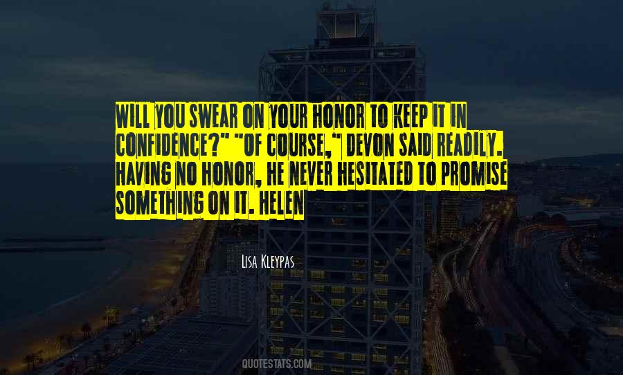 Quotes About Your Honor #1079763