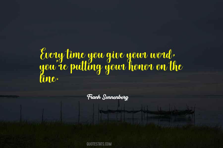 Quotes About Your Honor #1568409