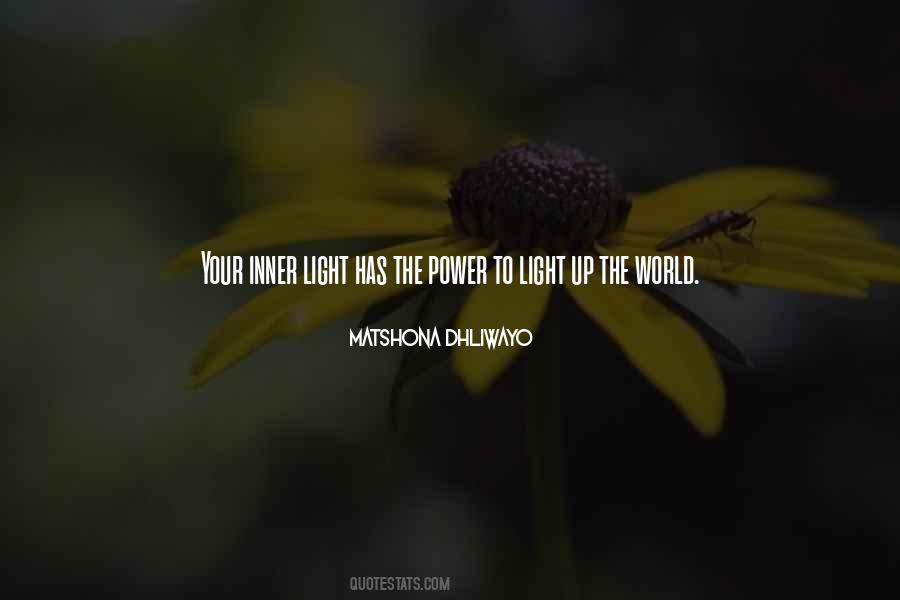 Quotes About Your Inner Light #467575