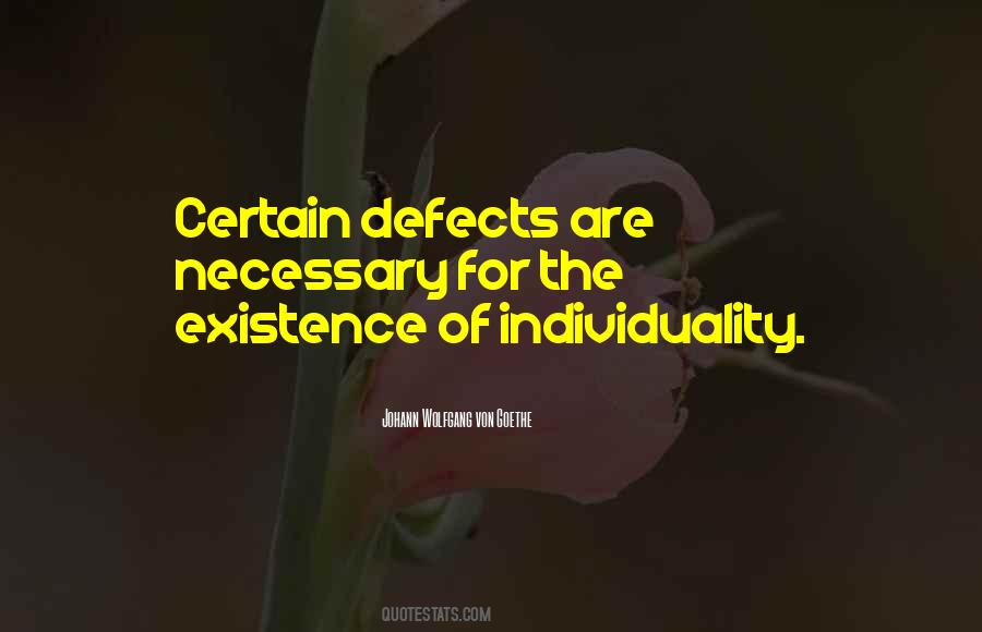 Quotes About Defects #1674261