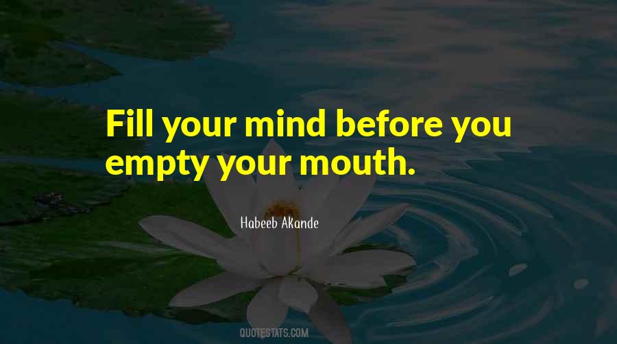 Quotes About Your Mouth #1219464