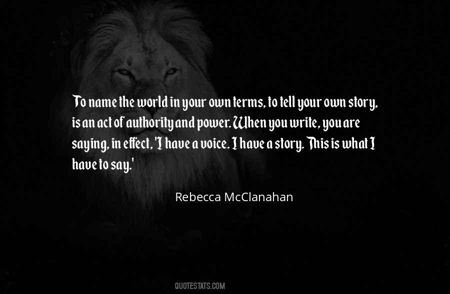 Quotes About Your Own Name #1299107