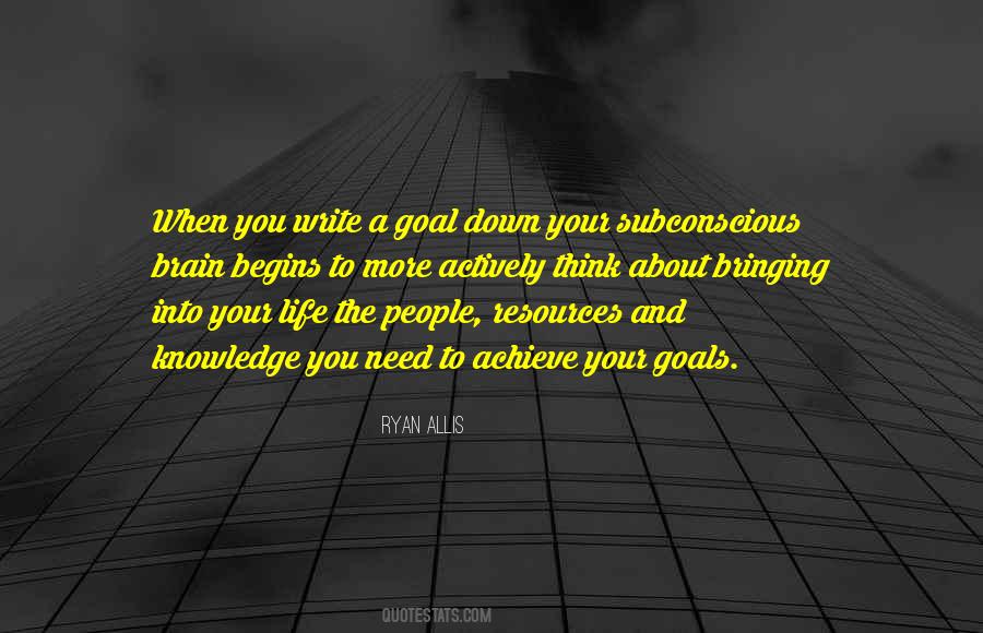 Quotes About Your Subconscious #1373627