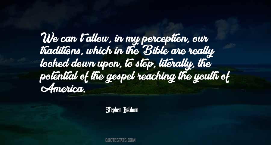 Quotes About Youth Bible #1369596