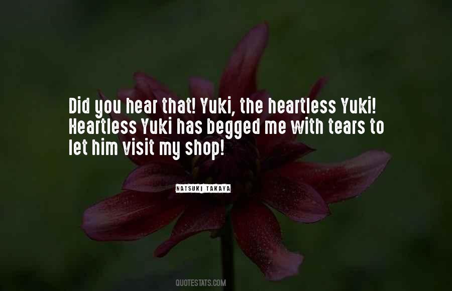 Quotes About Yuki #1474368