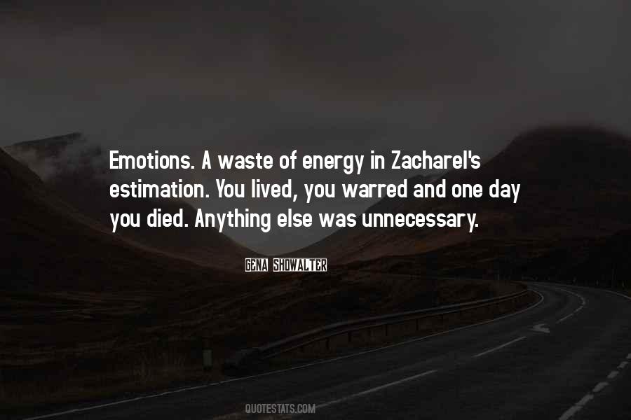 Quotes About Zacharel #83703