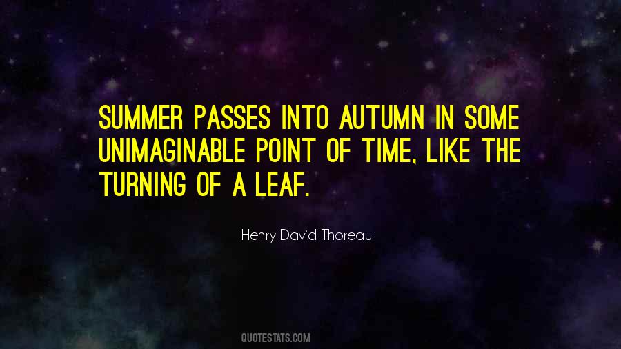 Quotes About Autumn Leaf #1756318