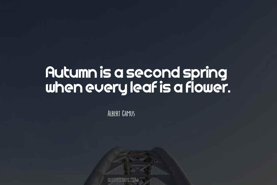 Quotes About Autumn Leaf #505711