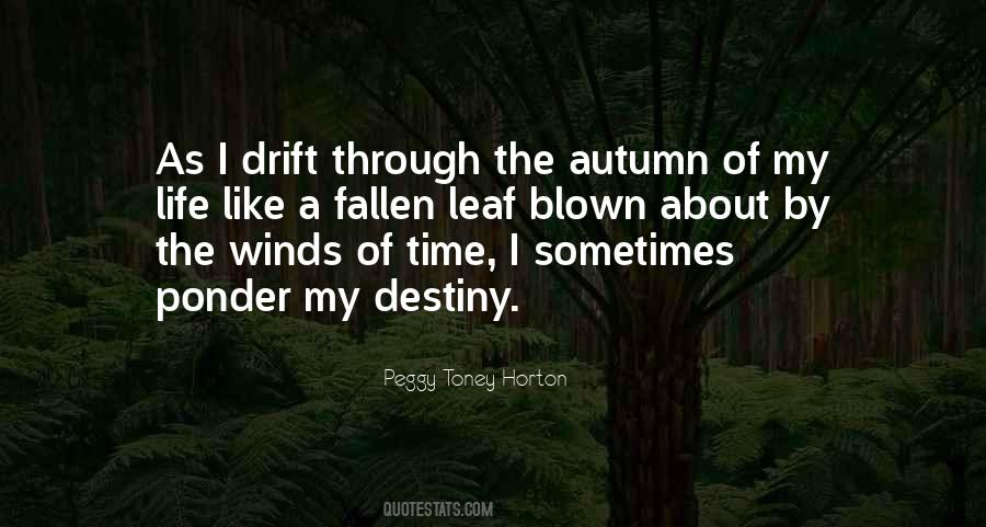 Quotes About Autumn Leaf #579133