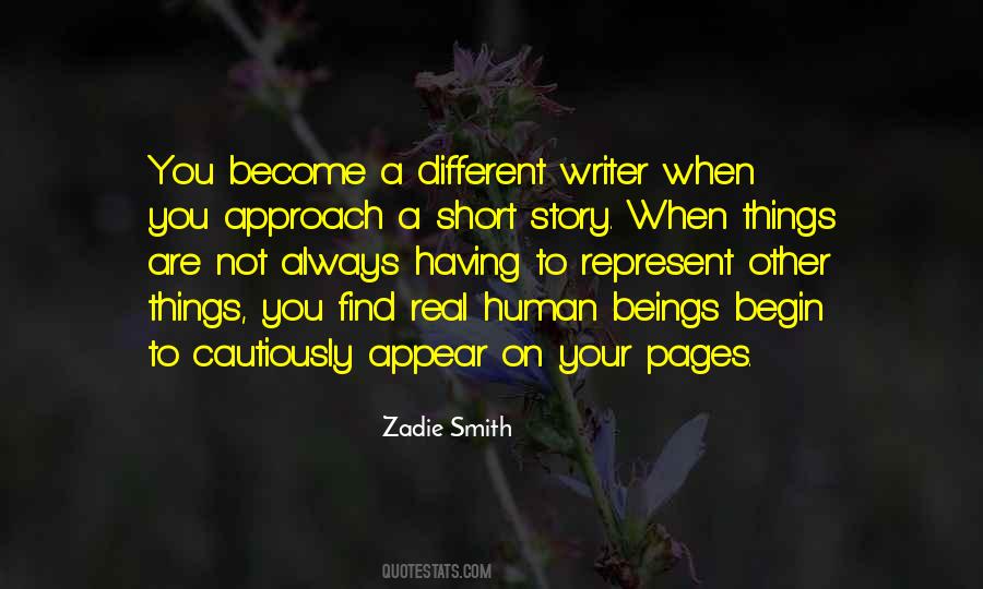 Quotes About Zadie #199127