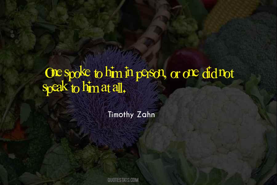 Quotes About Zahn #1457820