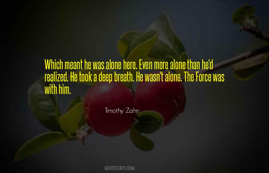 Quotes About Zahn #1665040