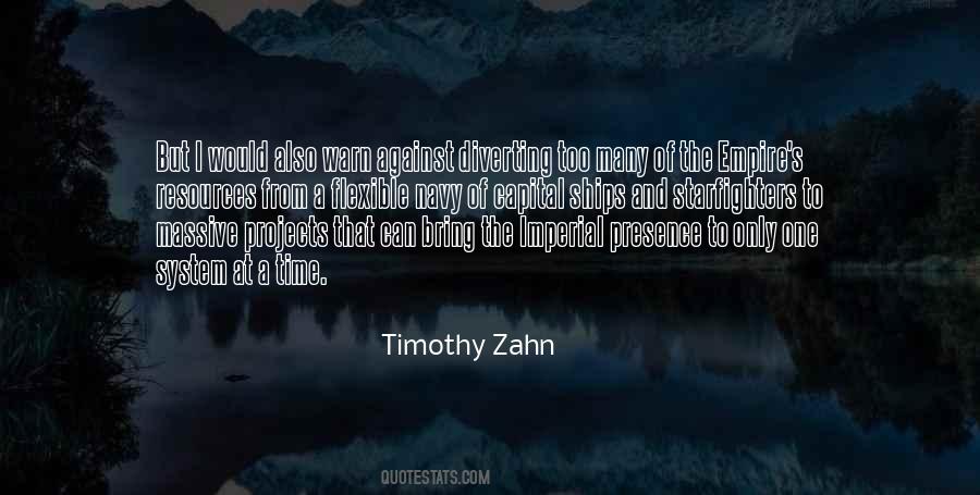 Quotes About Zahn #170015