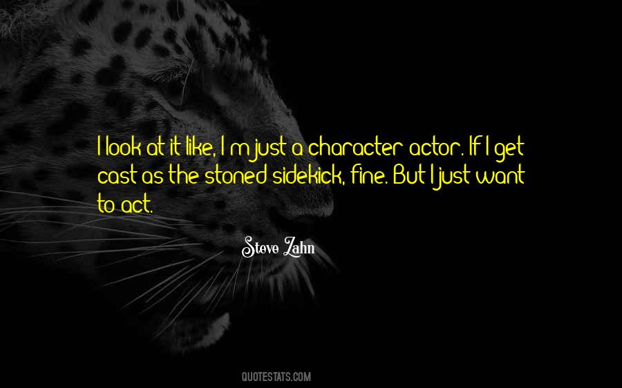 Quotes About Zahn #1805218