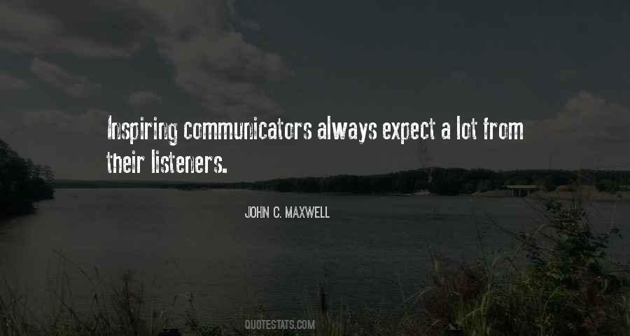 Quotes About Listeners #1109638