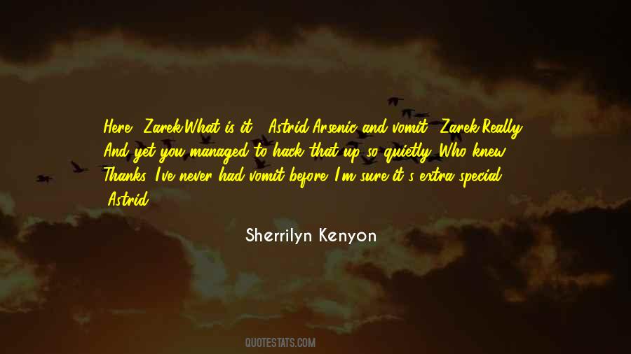 Quotes About Zarek #1297594