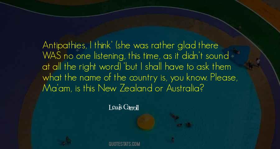 Quotes About Zealand #1060187