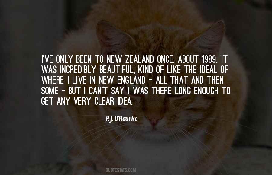 Quotes About Zealand #1305364