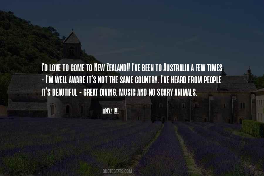 Quotes About Zealand #1785986