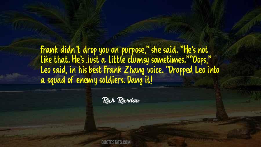Quotes About Zhang #595621