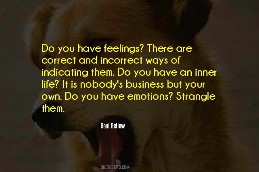Quotes About Emotions In Business #979415