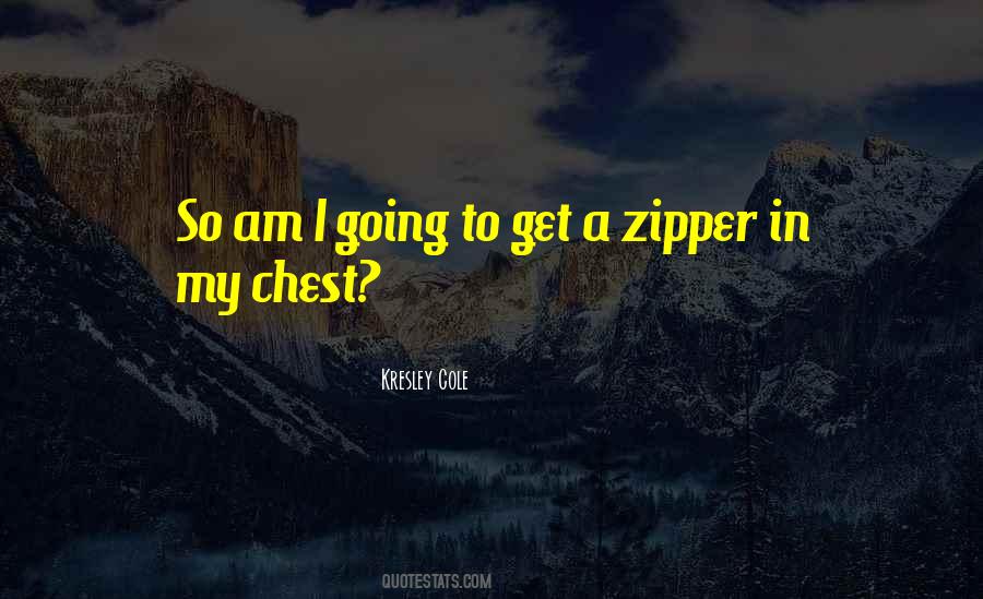 Quotes About Zipper #1300573