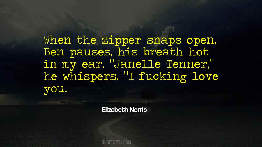 Quotes About Zipper #1827713