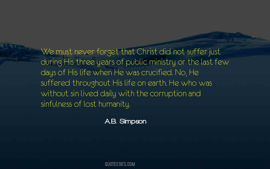 A B Simpson Quotes #1381641