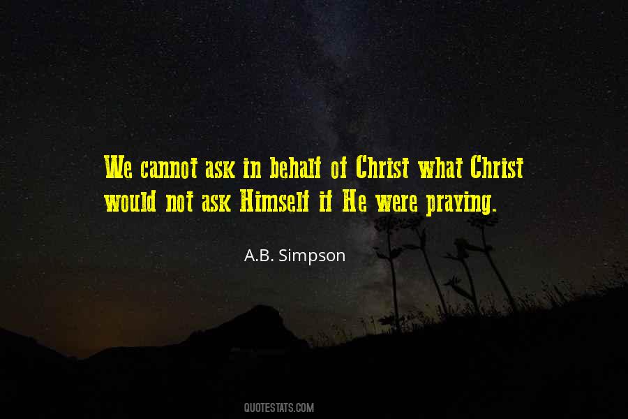 A B Simpson Quotes #163139