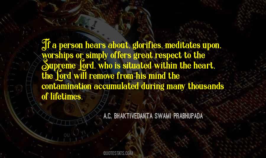 A C Bhaktivedanta Swami Prabhupada Quotes #726230