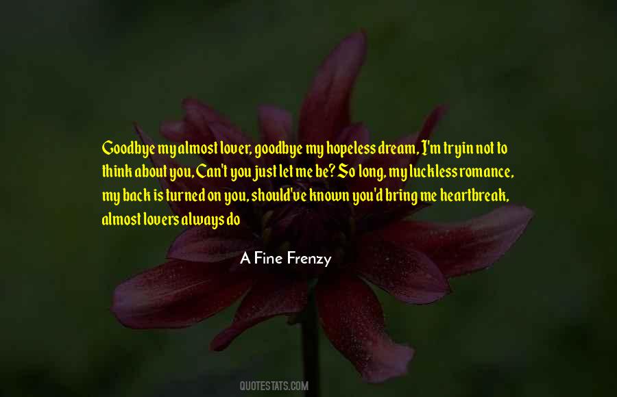 A Fine Frenzy Quotes #967627