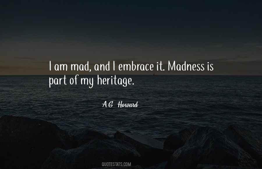 A G Howard Quotes #2834