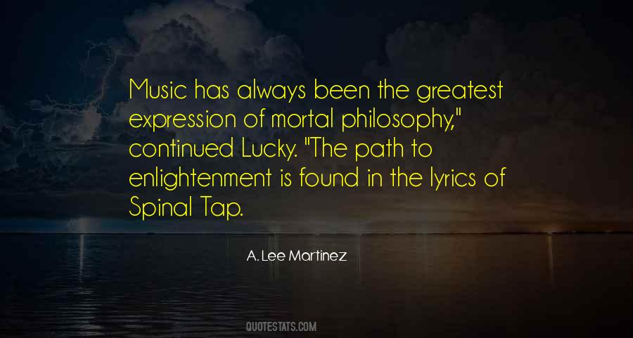 A Lee Martinez Quotes #914801