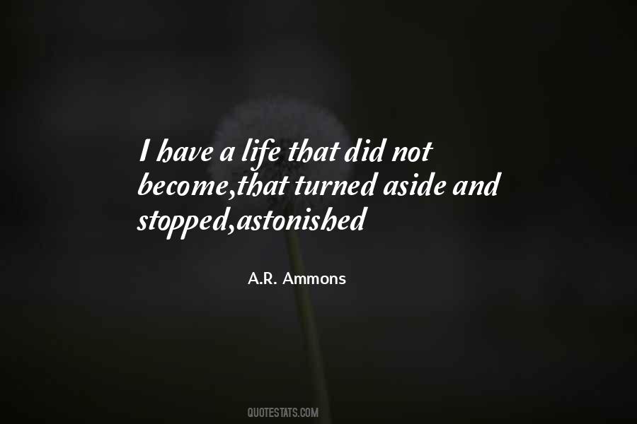 A R Ammons Quotes #1353114