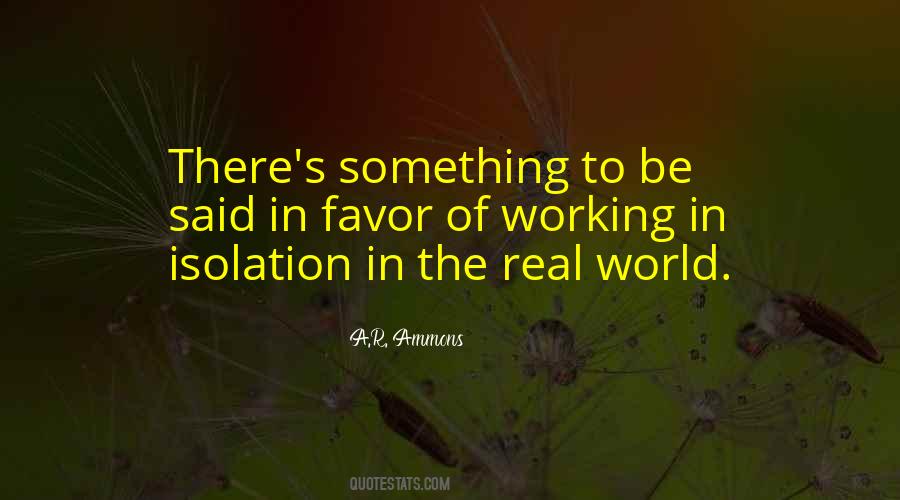 A R Ammons Quotes #1601285