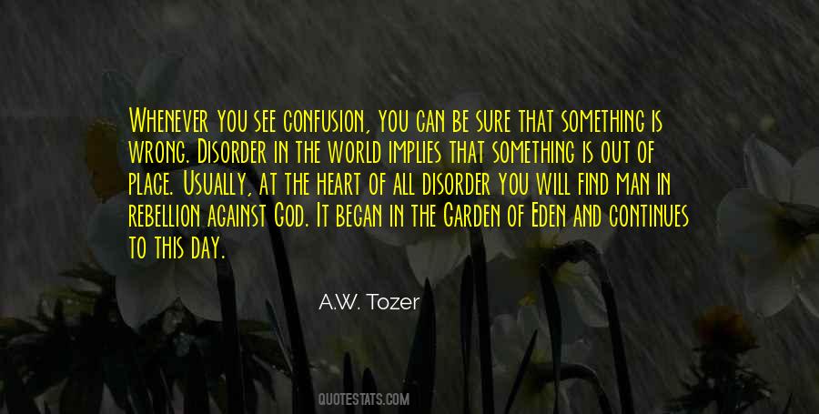 A W Tozer Quotes #31744