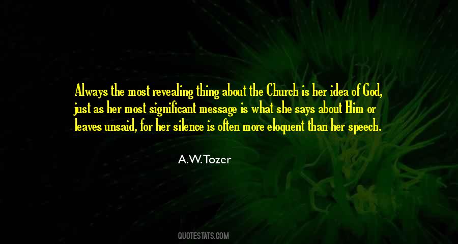 A W Tozer Quotes #340872