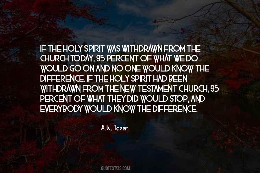 A W Tozer Quotes #354951