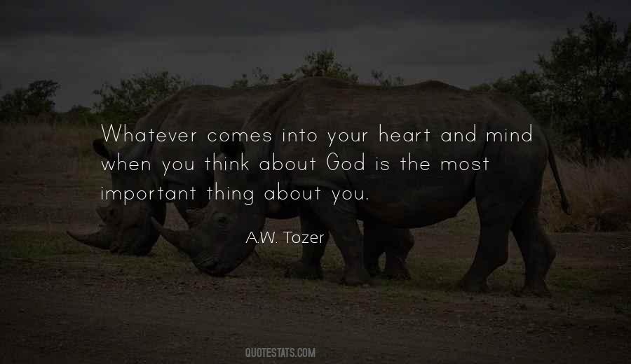 A W Tozer Quotes #461151