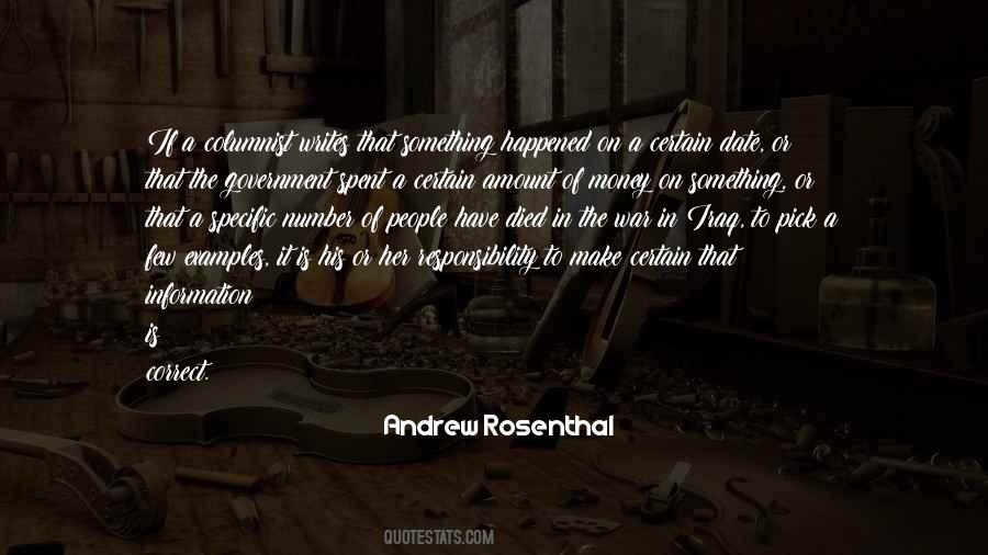 A. M. Rosenthal Quotes #445823