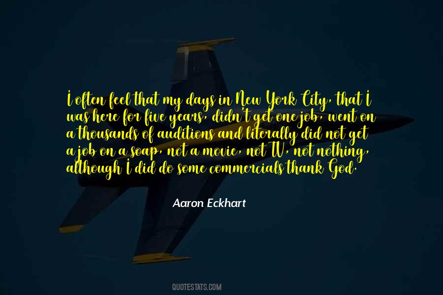 Aaron Eckhart Quotes #1544138