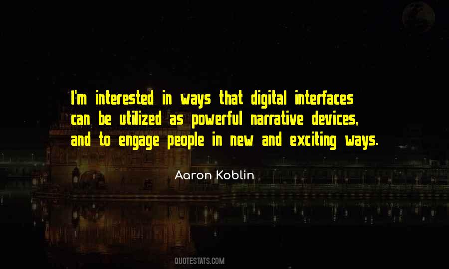 Aaron Koblin Quotes #929634